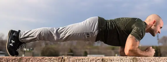 Best exercises for men over 50 Plank