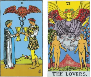The Lovers Card and The Two of Cups Card Decoded
