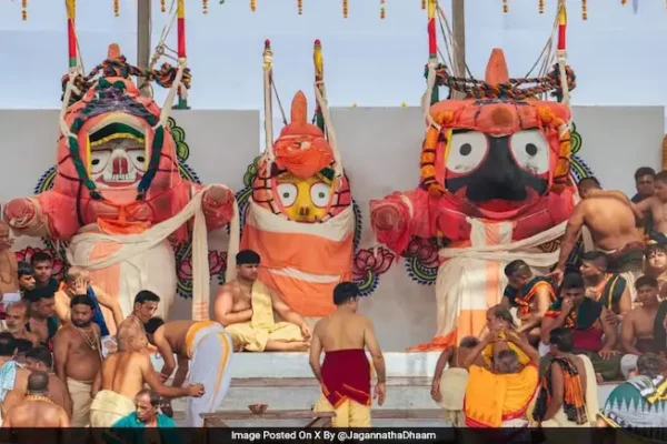 Snana Purnima: The Sacred Bathing Ritual of Lord Jagannath Before Rath Yatra Snana Purnima