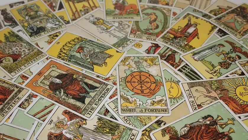 Tarot Cards and Crystals