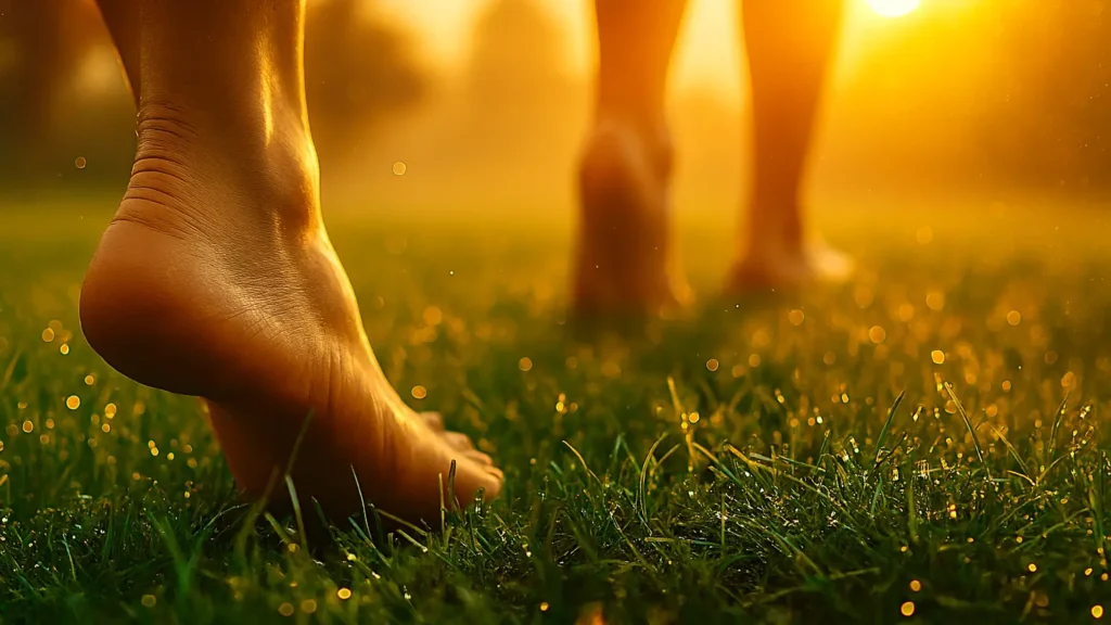 Walk Barefoot on the Grass